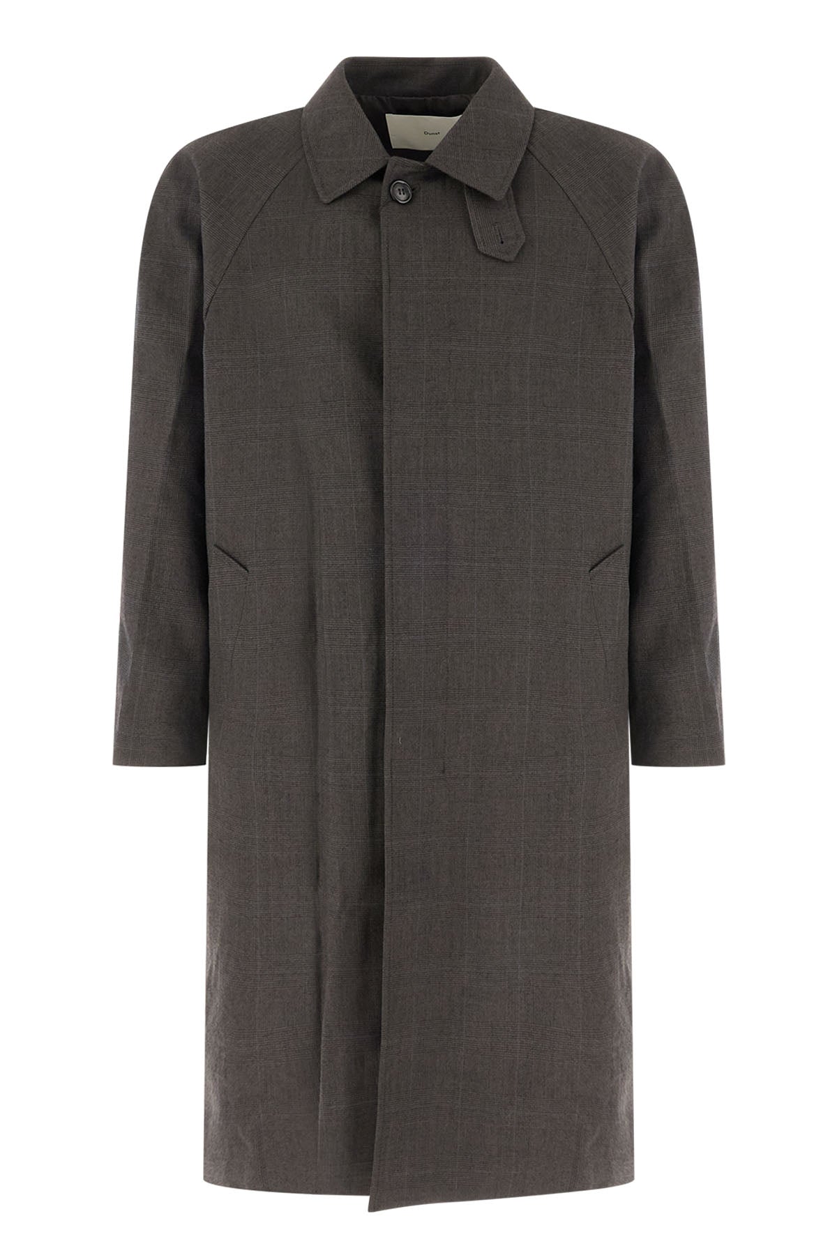 Cappotto_in_misto_lana_ricamata_UDTR6C101W2_BROWN_CHECK_Image_1