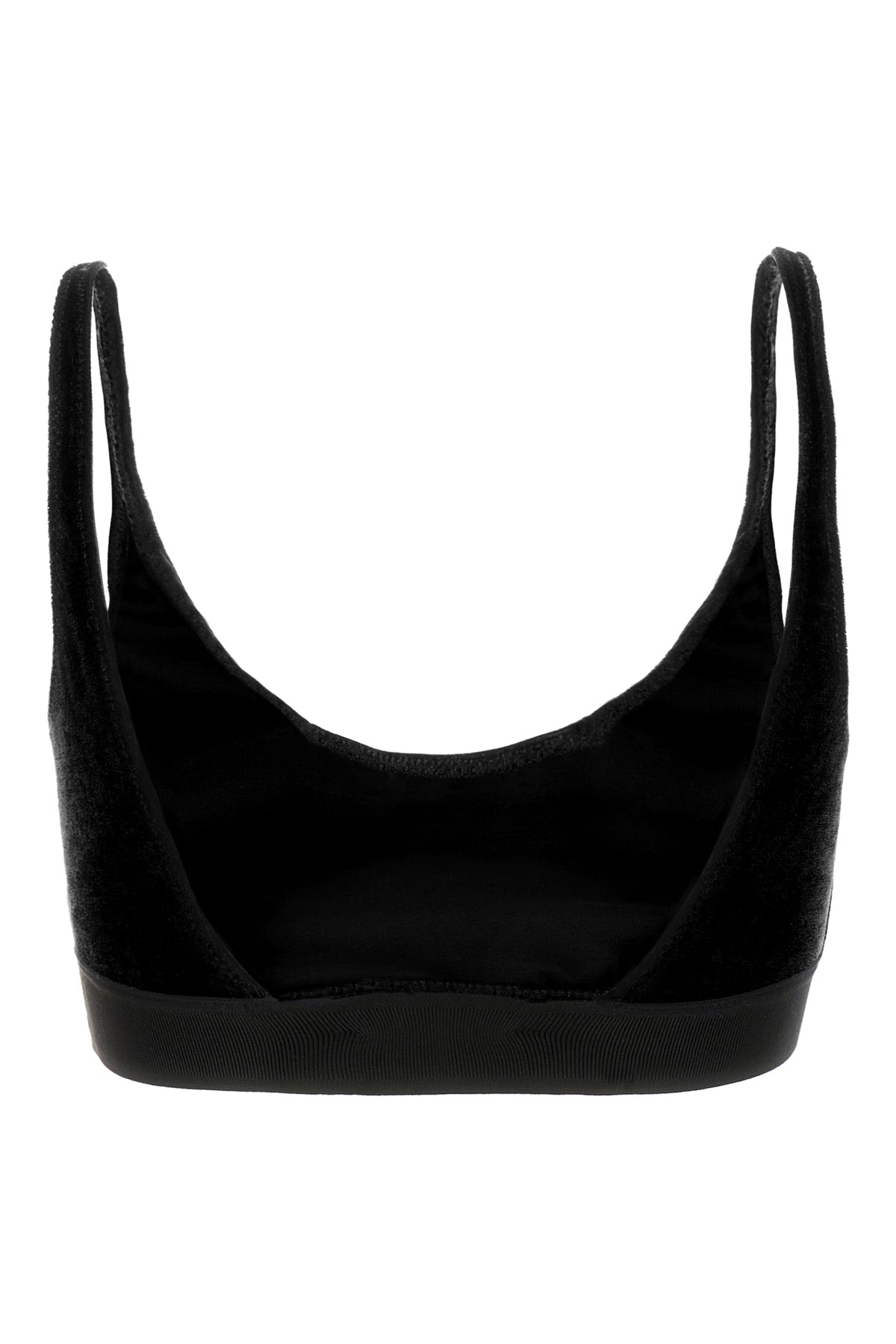 Crop_top_in_ciniglia_elasticizzato_BRJ018JEX065_NAA_Image_2